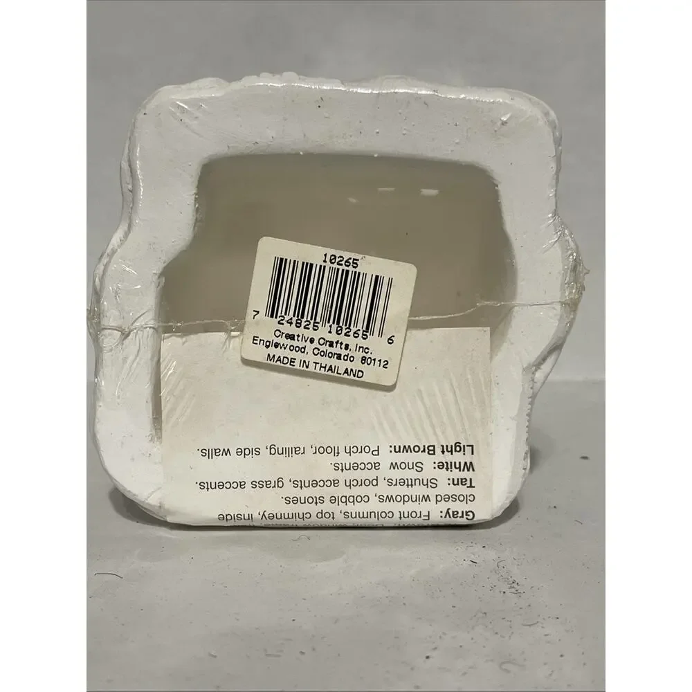 California Creations Gabled House 10265 Ready to Paint‎ RARE NEW SEALED